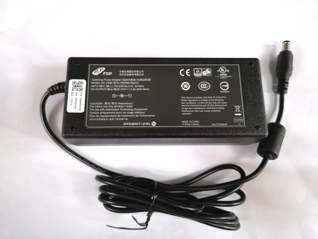 Genuine FSP 24V 2.5A 60W Charger Power Supply AC Adapter FSP060-RAAT3