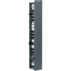 Panduit WMPVF45E Cable Manager Cable Manager Black 1 Pack 45U Rack Height