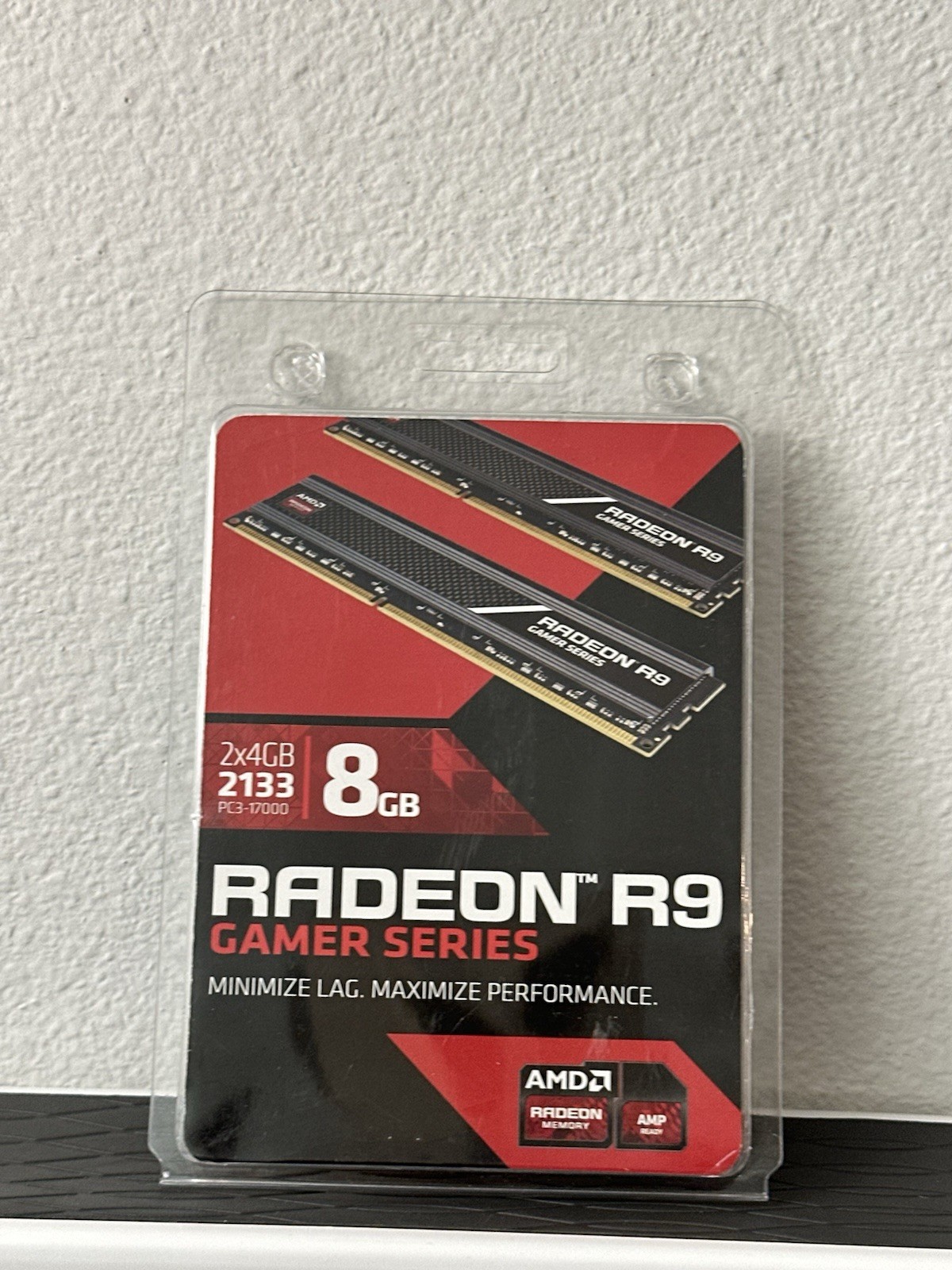 Rare box AMD Radeon Performance Series 8GB RAM DDR3 (2 x 4 GB)