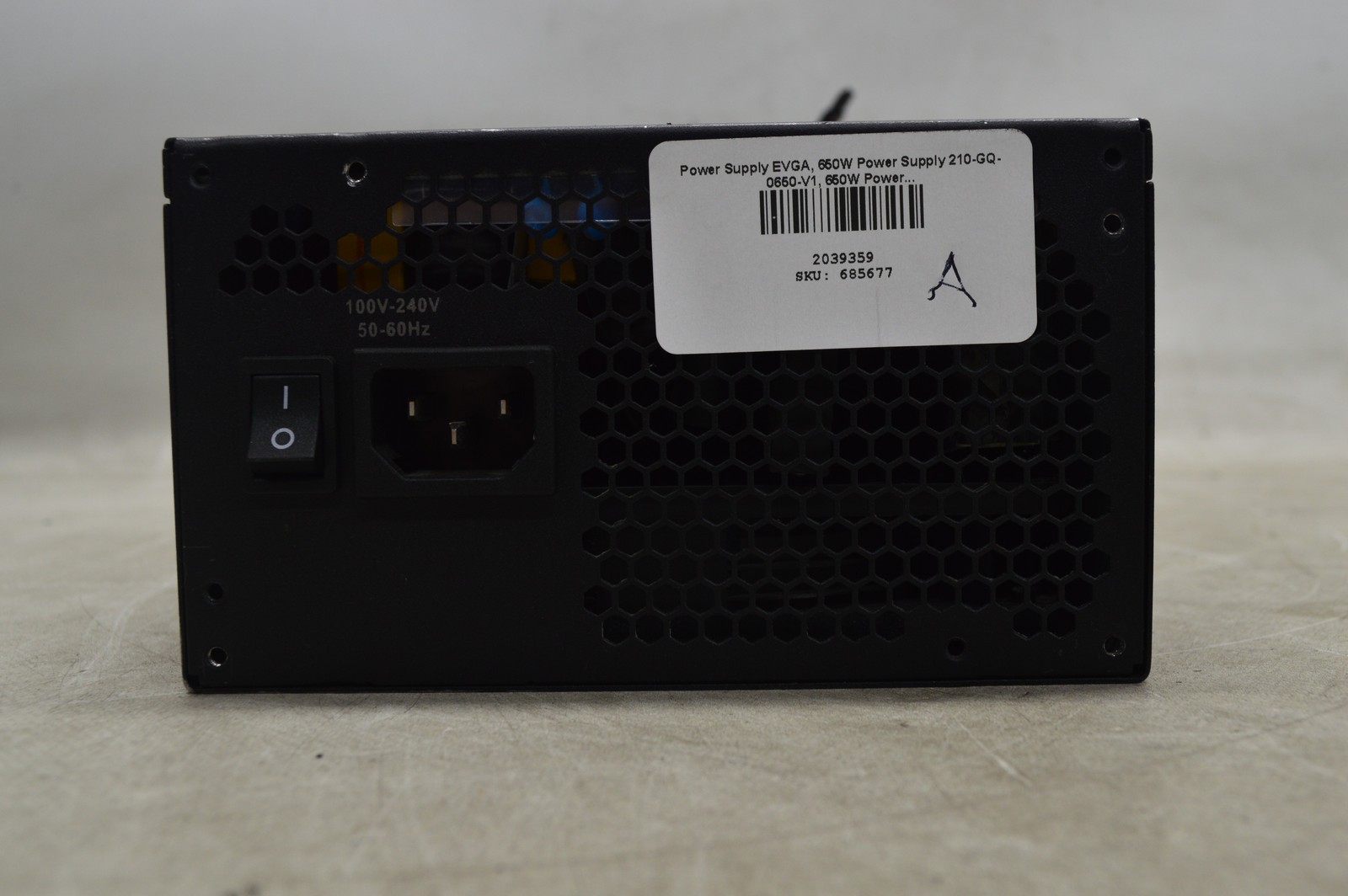 210-GQ-0650-V1 EVGA 650-Watts 80-Plus Gold Modular Power Supply