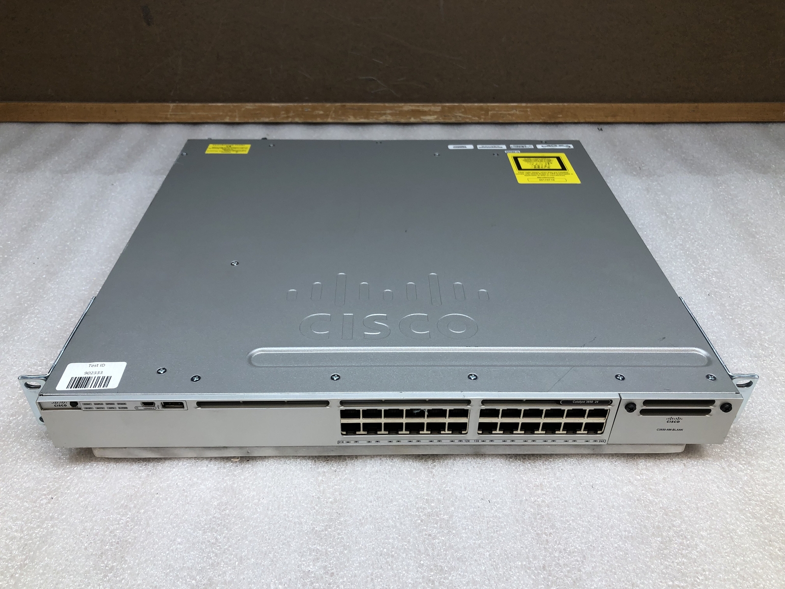 Cisco Catalyst WS-C3850-24T-S V07 24-Port Ethernet Switch TESTED and RESET