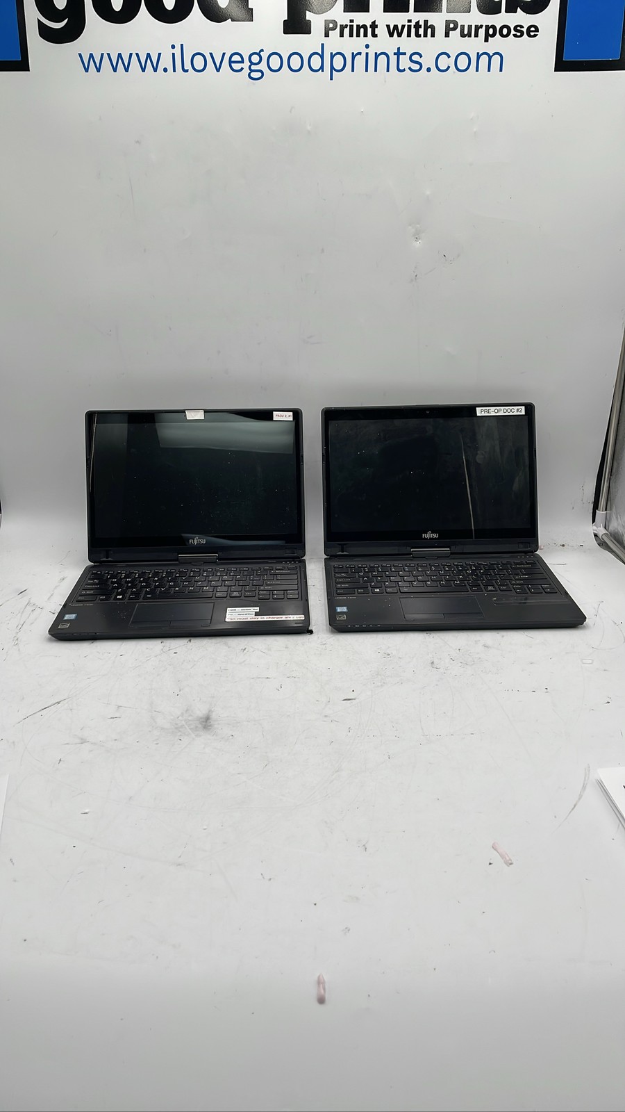 Fujitsu LifeBook T937 Intel Core i5 7th Gen 13.3" Touch Laptops Lot Of 2