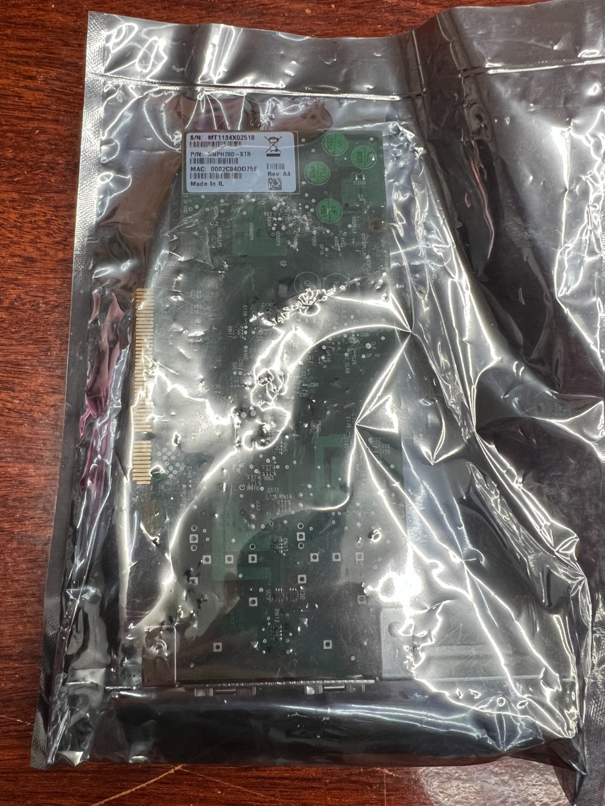 MELLANOX Network Card ConnectX-2 Dual Port 10Gb SFP+ MNPH29D-XTR