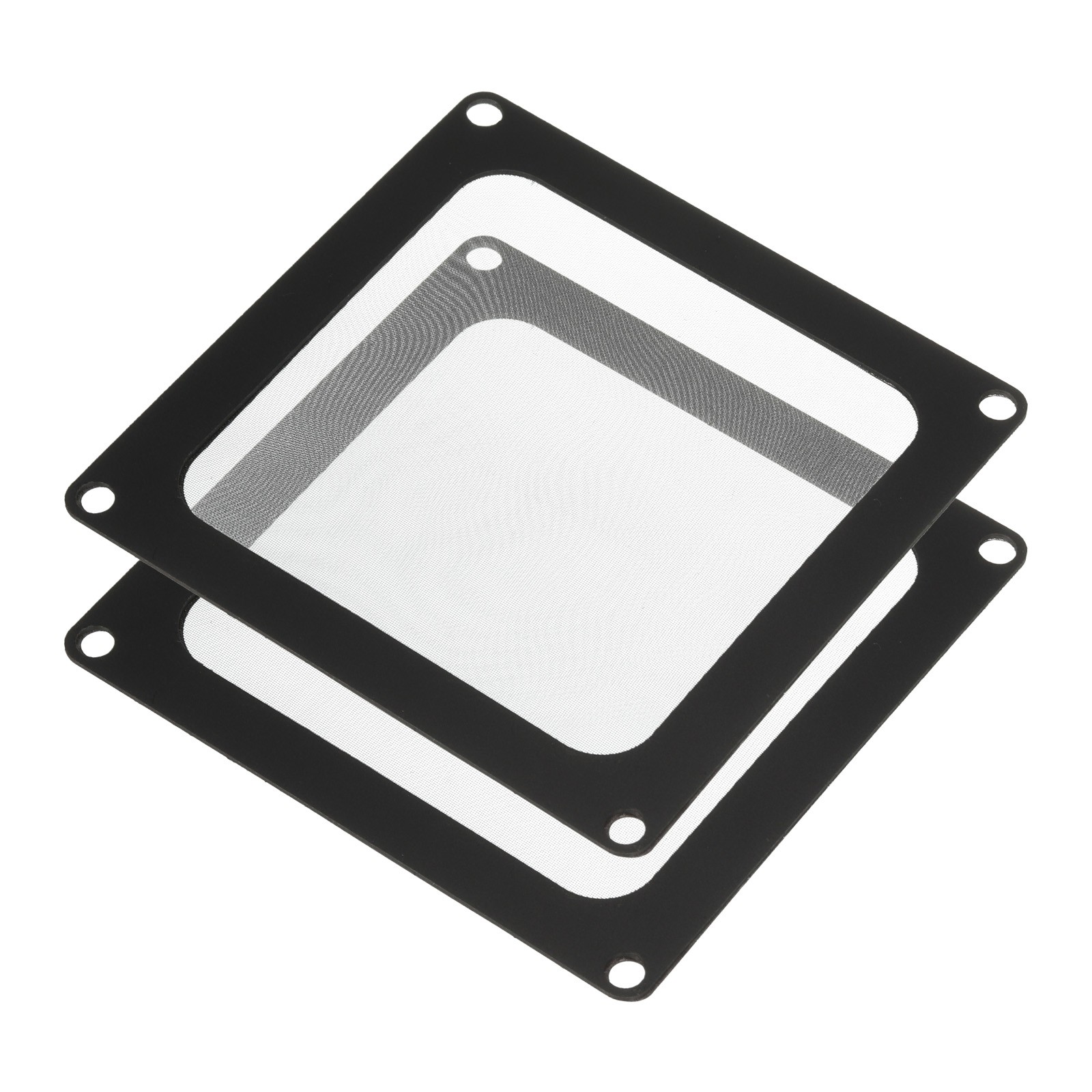 2PCS PC Dust Filter 90x90mm Magnetic Frame Computer Cooler Dustproof Mesh
