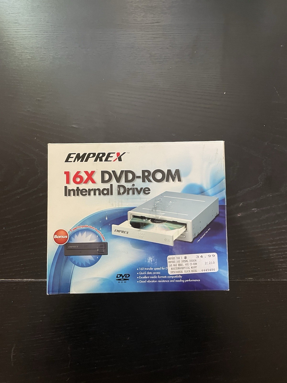 EMPREX DVD Dual Double Layer 16X RW/R IDE PATA Internal Drive 5.25" DVDRW 1116IM