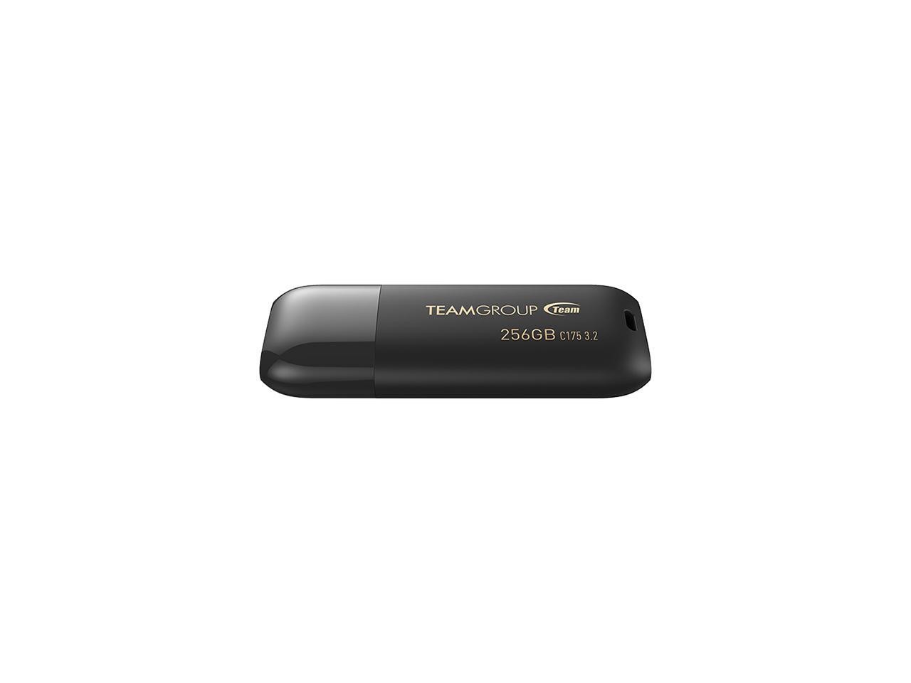 C175 256GB USB 3.2 Gen 1 Flash Drive Rounded Streamlined Unibody TEAMGROUP
