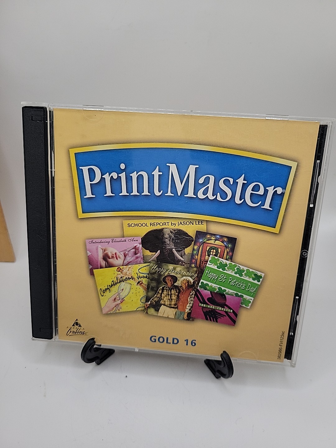 Print Master Gold 16 Program Cd + Install Cd 2004 Computer Cds Pre-owned