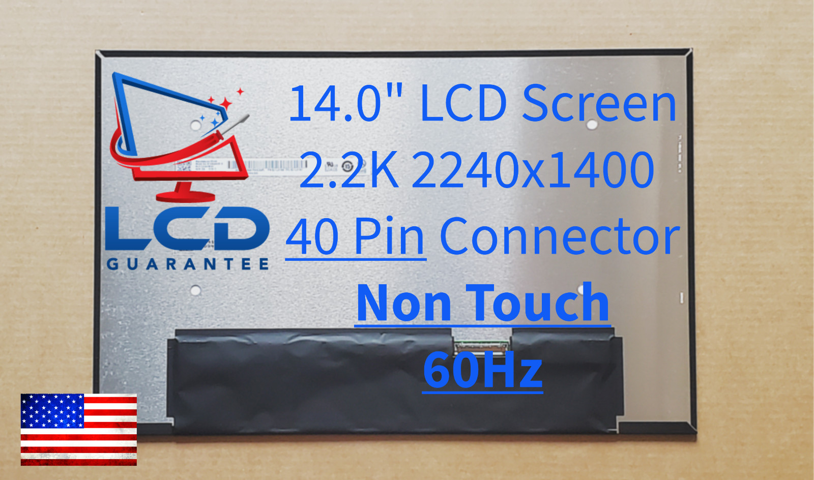 Acer PN: KL.1400E.016 14.0" 2.2K Non Touch LCD Replacement Laptop Screen