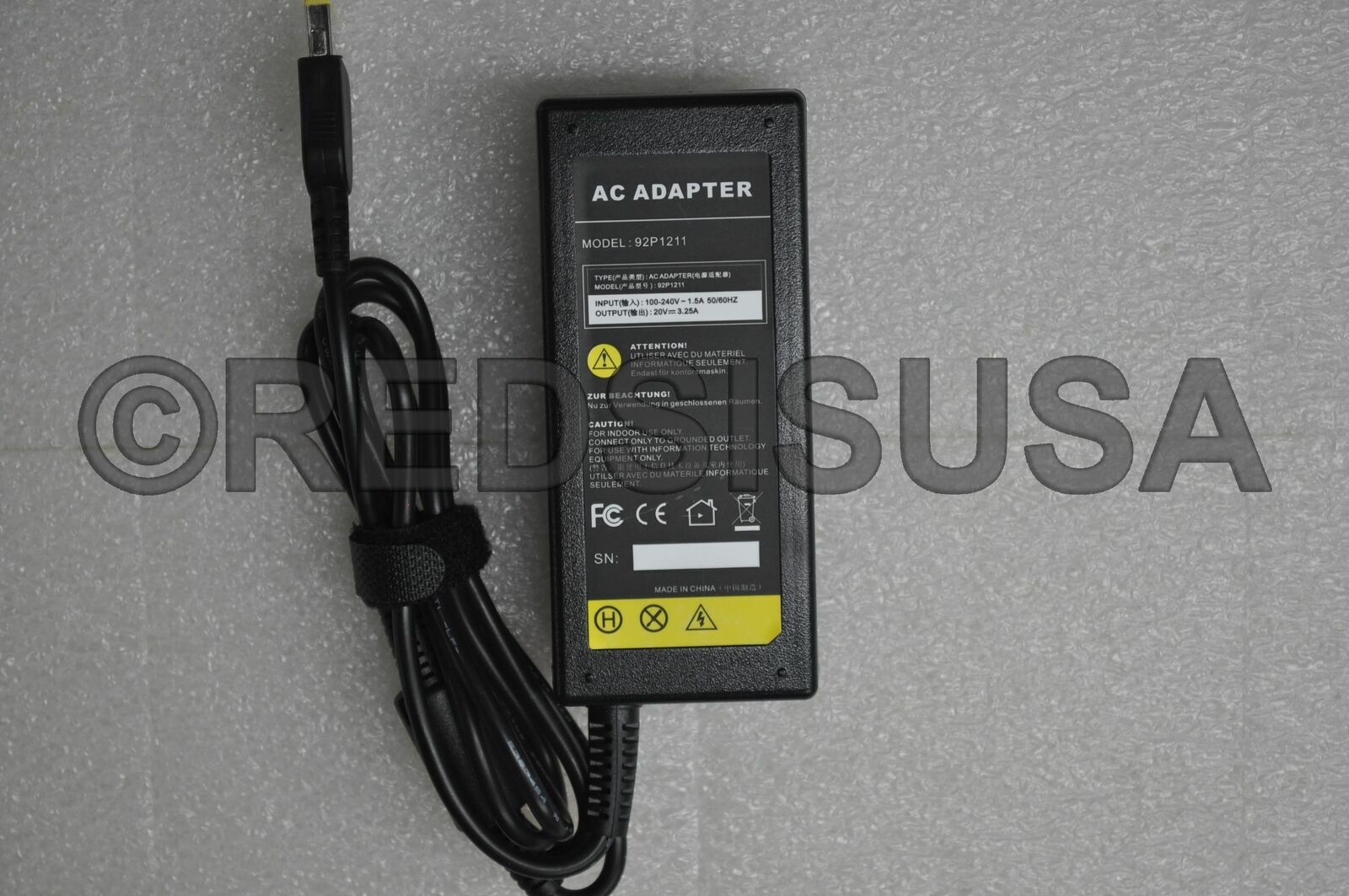 GENERIC AC Adapter Power Cord For ThinkPad L412 L512 92P1211-GENERIC