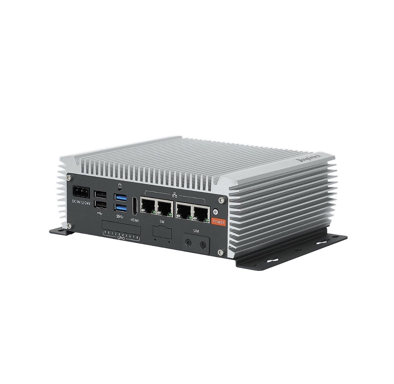 4*RJ45 Network Ports Industrial mini PC,Fanless mini pc Alder Lake-N97 Quad-c...