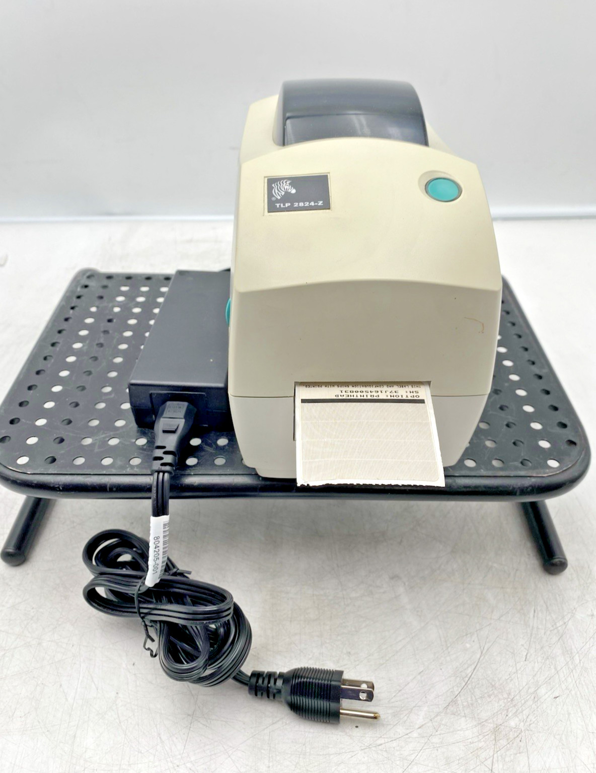 Zebra TLP 2824-Z Thermal Transfer Label Printer USB & Serial