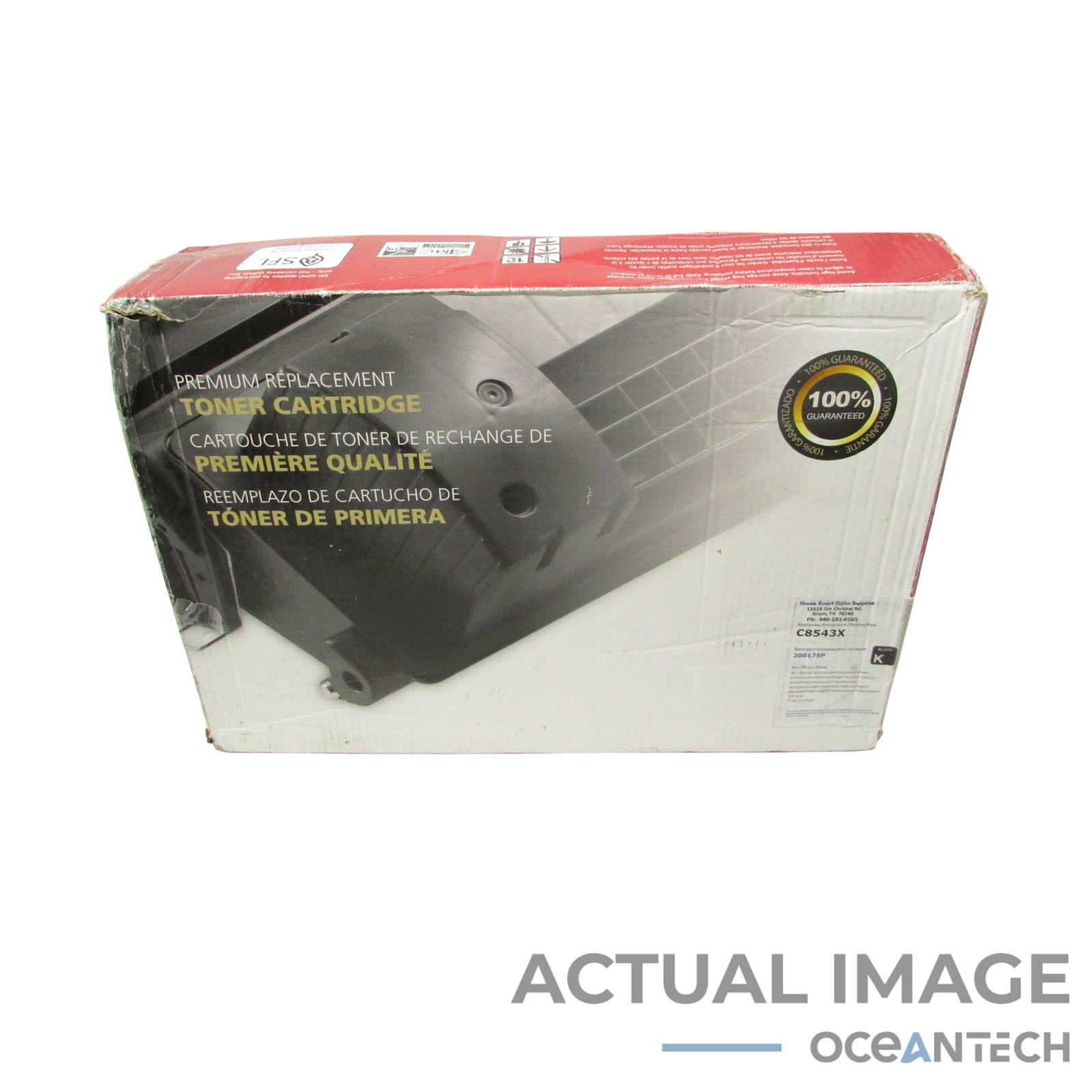 New Generic C8543X Toner Cartridge 200175P