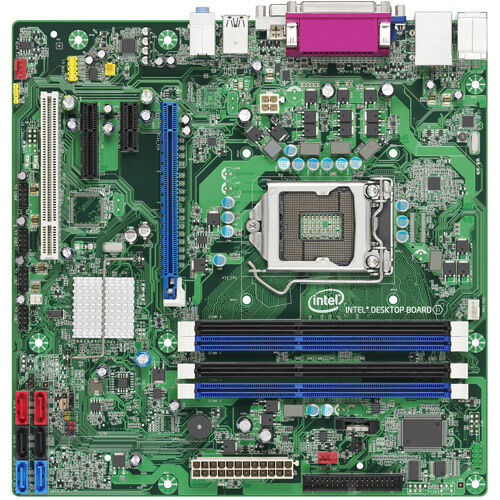 Intel® Motherboard DQ67OW LGA 1155/Socket H for 2nd Gen i CPUs WITHOUT COOLER