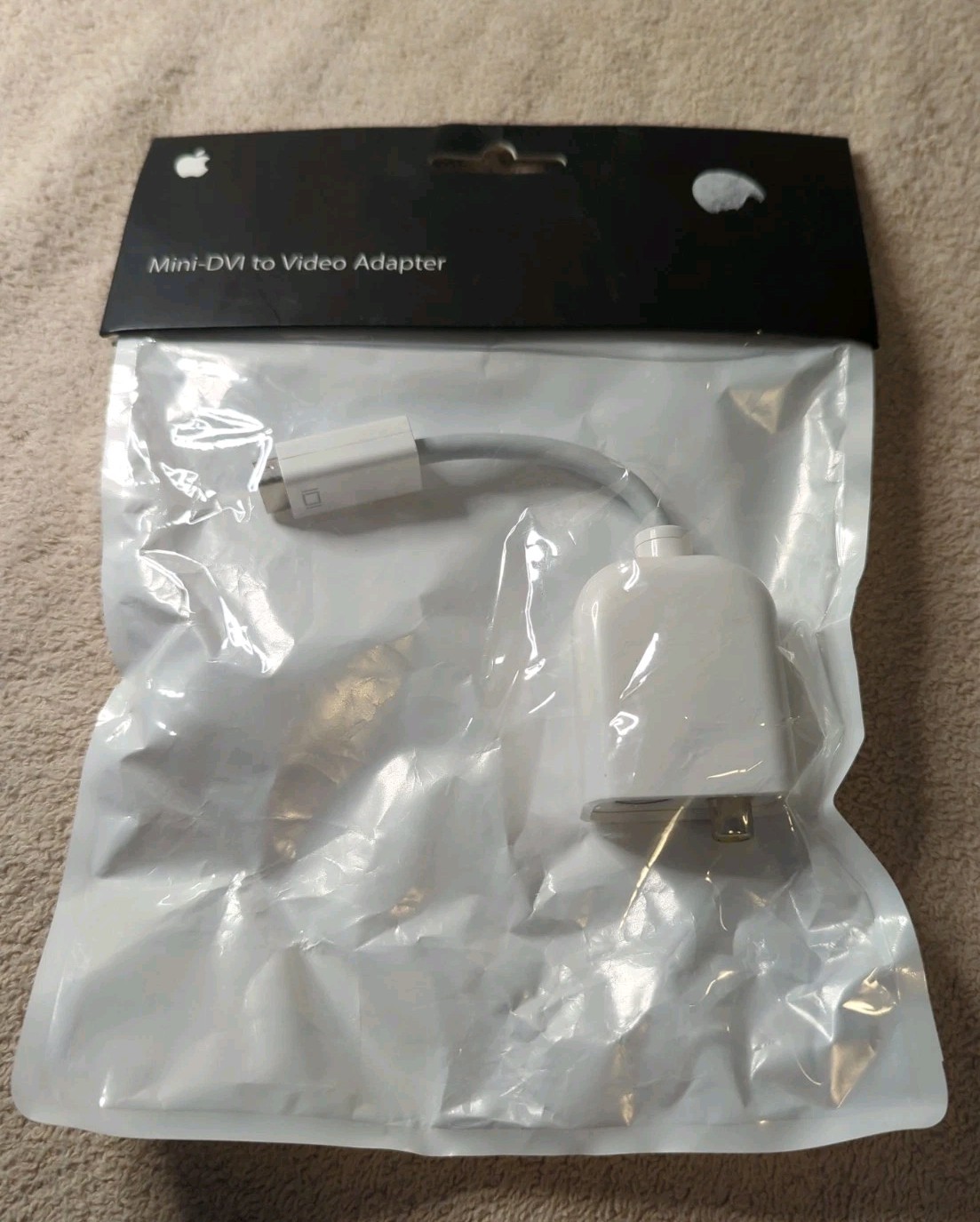 Genuine Apple Mini-DVI to Video Adapter (M9319G/A) for Mac Mini-DVI Port OEM NEW