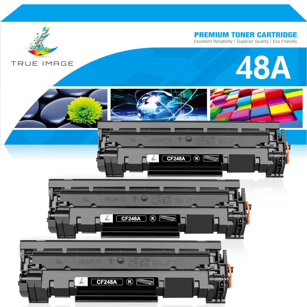 3PK Premium CF248A Toner Cartridge For HP 48A Laserjet Pro M15W M29W M28W MFP