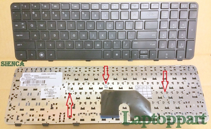 HP Pavilion DV6-6000 Series Keyboard W/FRAME 665326-001 640436-001 NEW