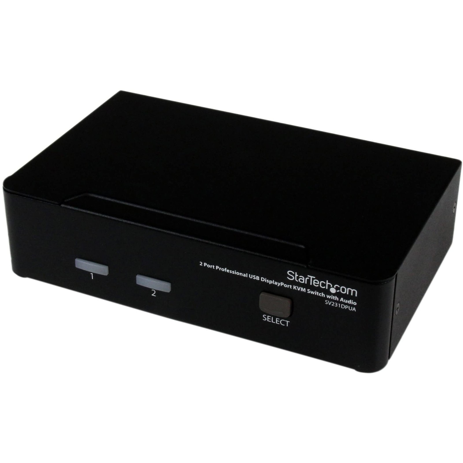 StarTech.com 2 Port DisplayPort KVM Switch - 2560x1600, TAA @60Hz - Dual Port...