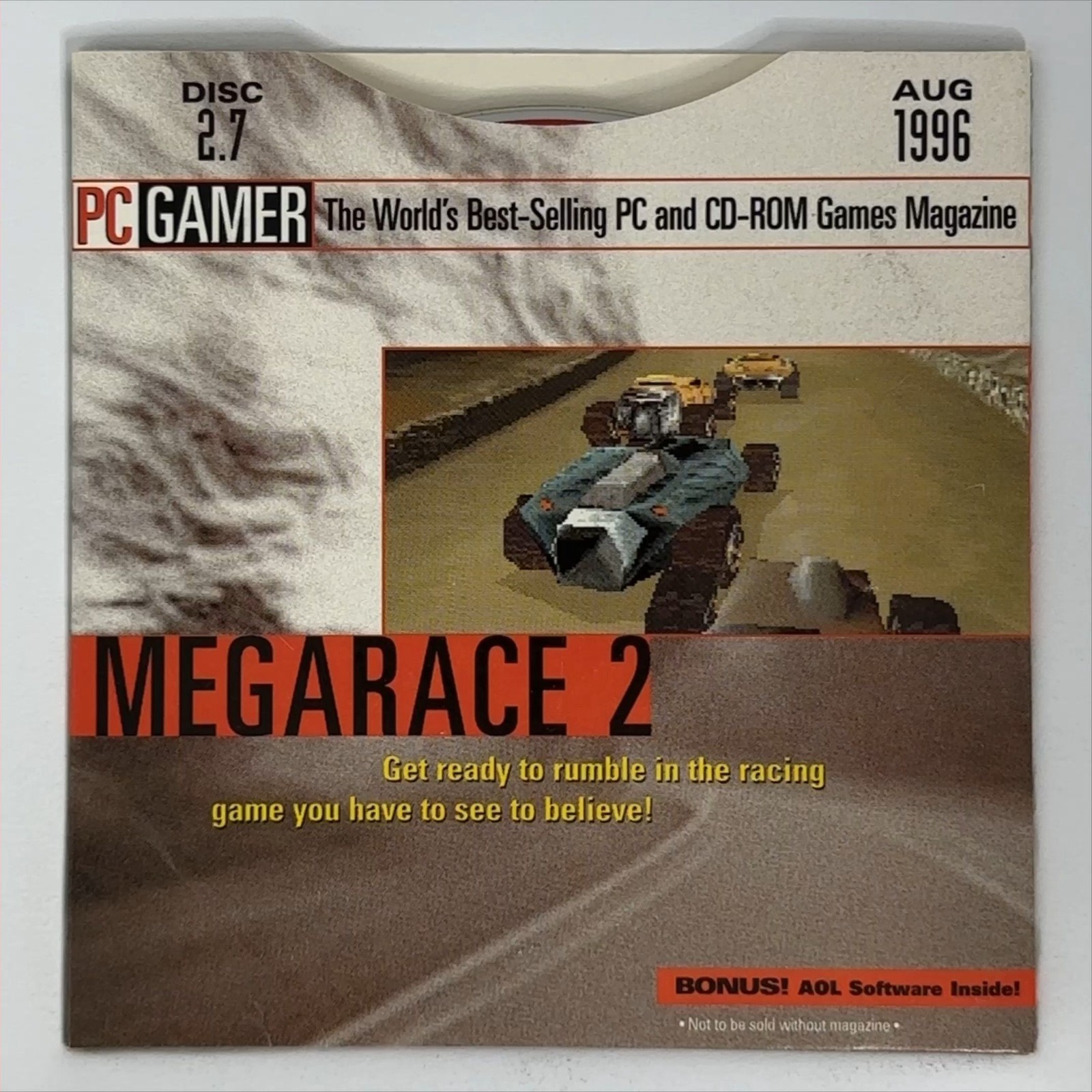 PC Gamer Demo Disc 2.7 August 1996 CD-ROM Vintage PC Gaming Software