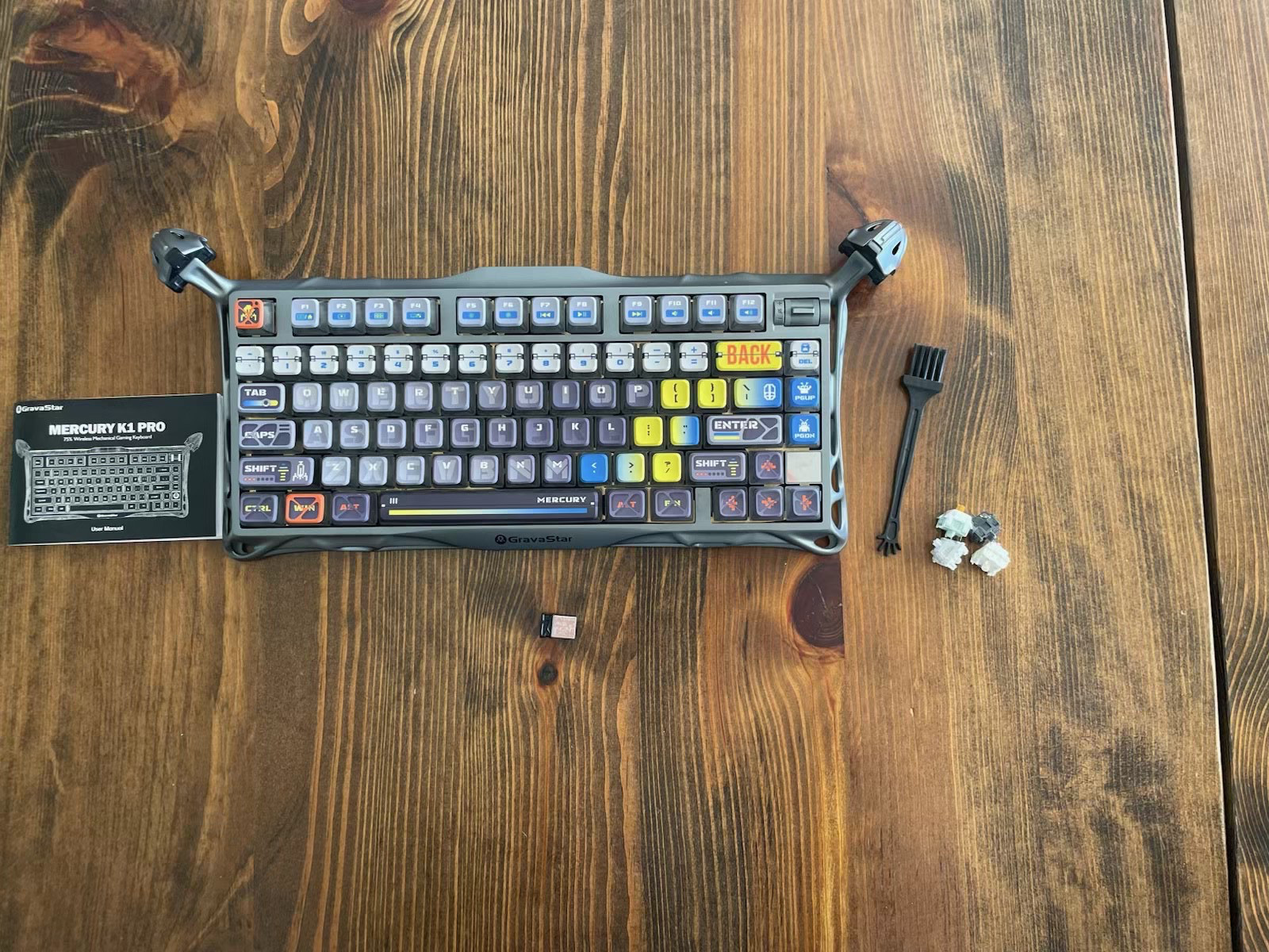Gravastar Mercury K1 Pro INTERSTELLAR SILVER