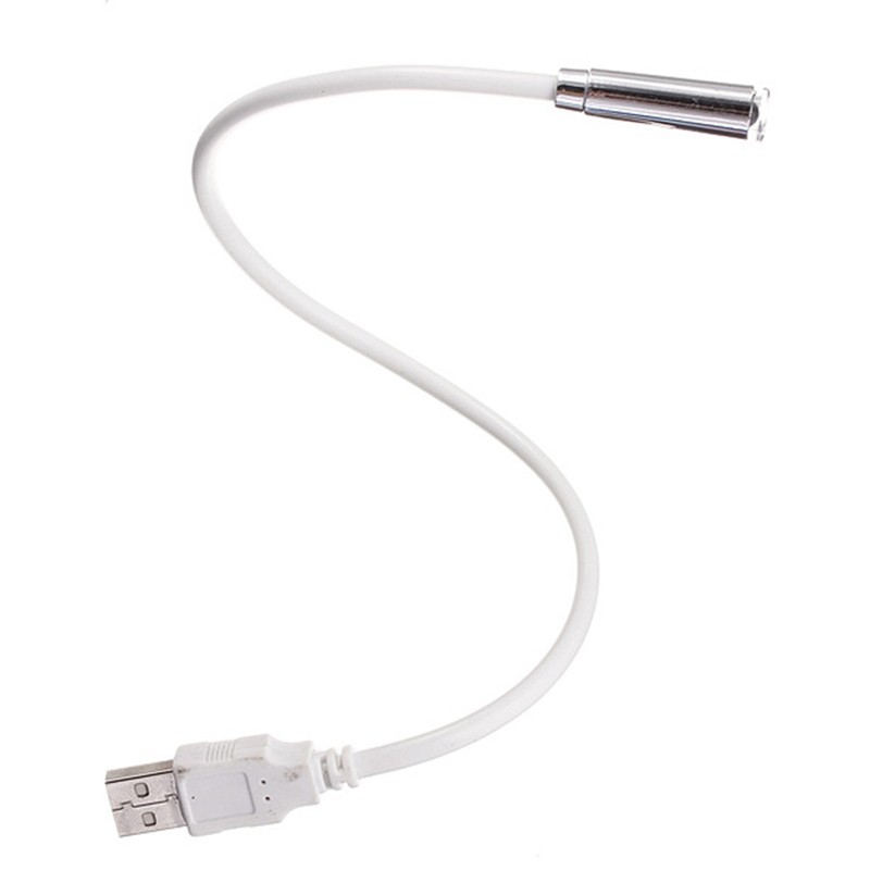 BOOK READING LED LIGHT USB Mini for Travel Laptop PC Desk Flexible Snake lamp