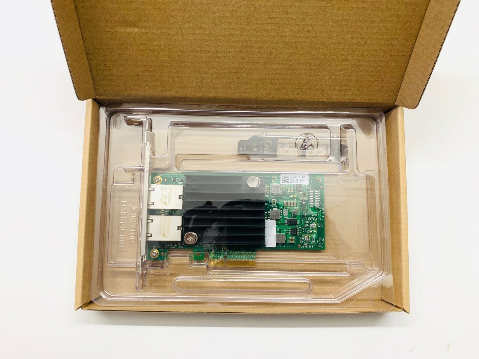 DELL Intel X550-T2 2port 10Gb Ethernet PCIe Network Adapter 4V7G2 HWWN FKHKC