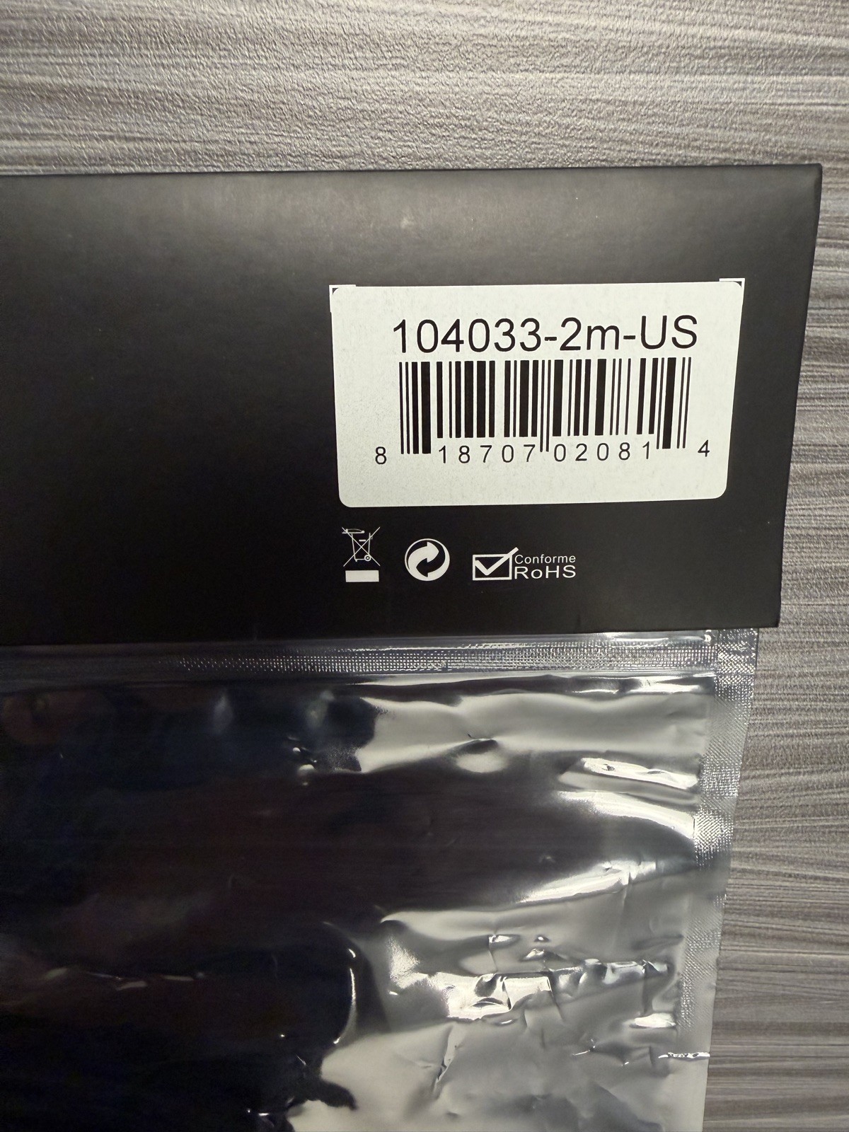 SFP+ 10GBASE-CU.Passive Direct Attach Cupper Twinax Cable 2M New sealed