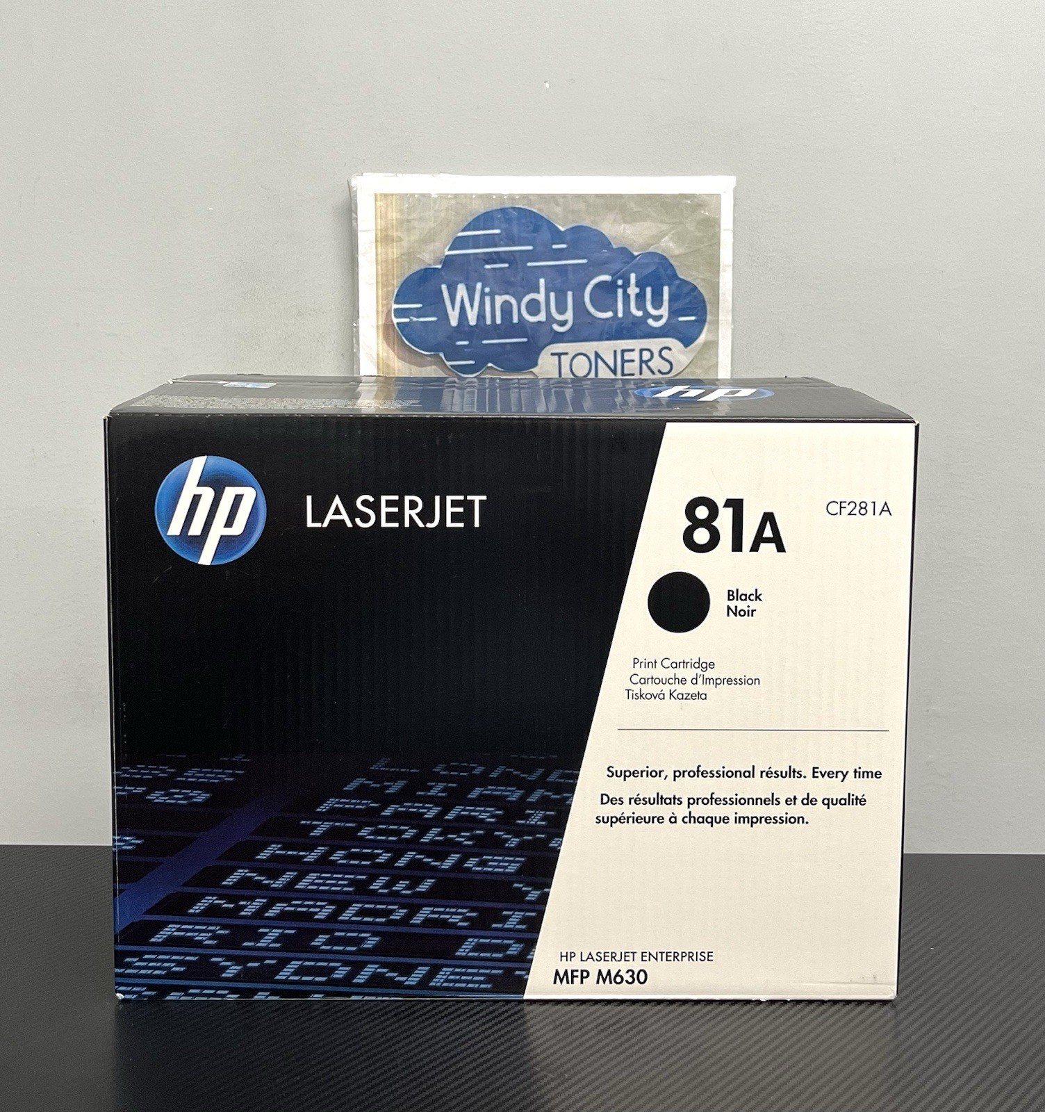 HP 81A Black Toner Cartridge CF281A LaserJet Enterprise M604dn, MFP M630 OEM New