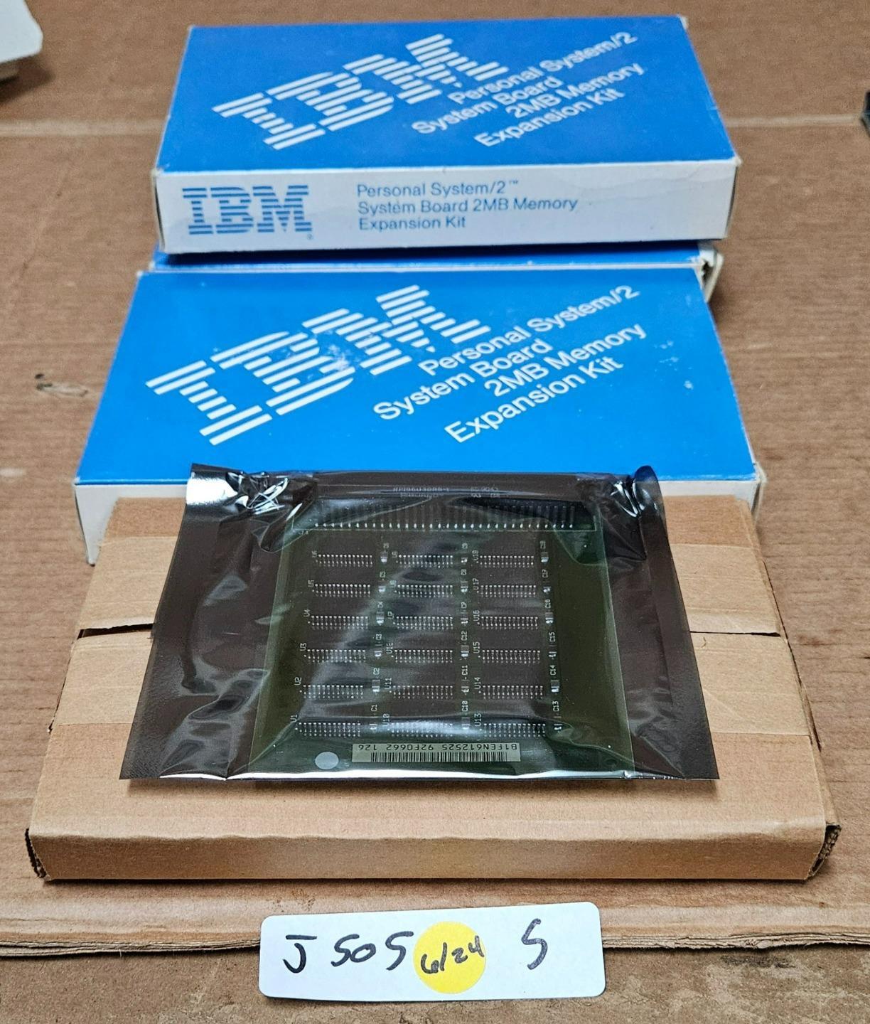 ONE NEW IN BOX IBM PERSONAL SYSTEM/2 SYSTEM BOARD 2MB MEMORY EXPANSION KIT 