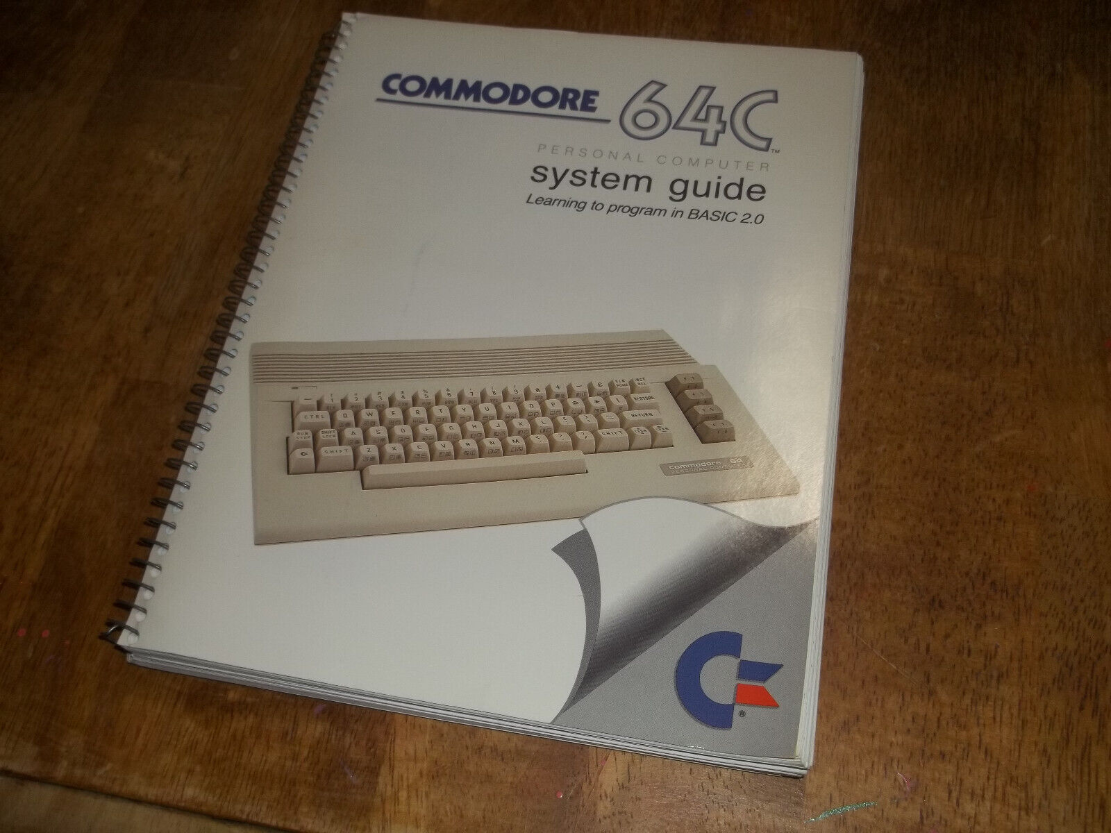 Commodore 64C Personal Computer System Guide Learning To Program In Basic 2.0