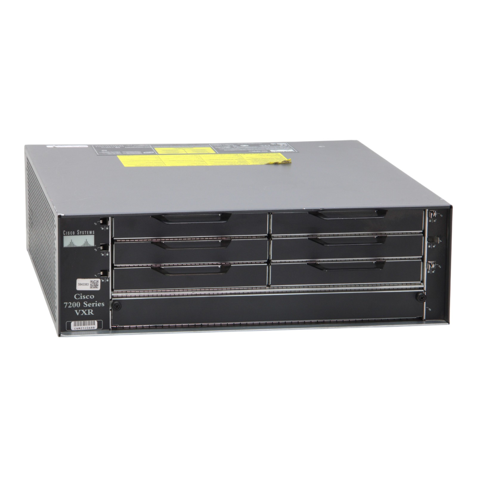 Cisco 7206VXR 47-5380-06 6-Slot Modular Red. PSU Router Chassis