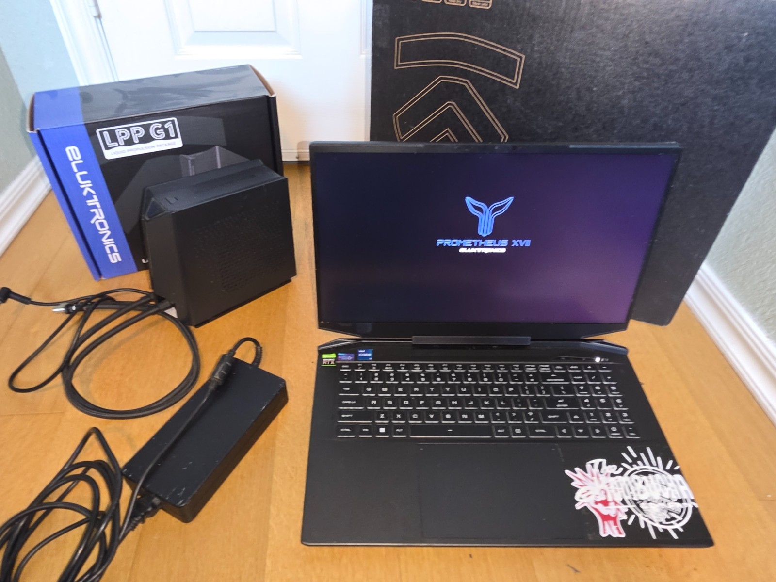 Eluktronics Promethious XVII. H20 Cooled Laptop