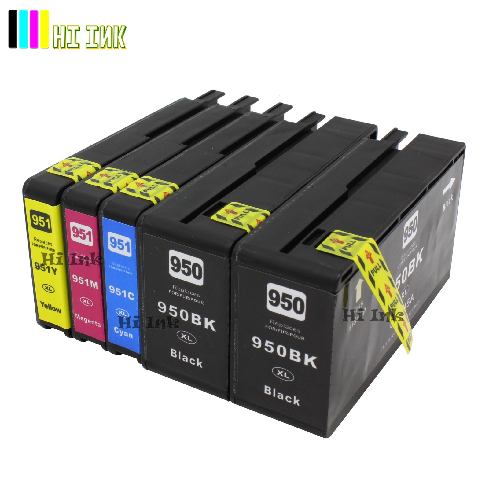 5PK 950XL 951XL ink for HP 950XL 951XL OfficeJet Pro 8100 8600 8610 8620 8630