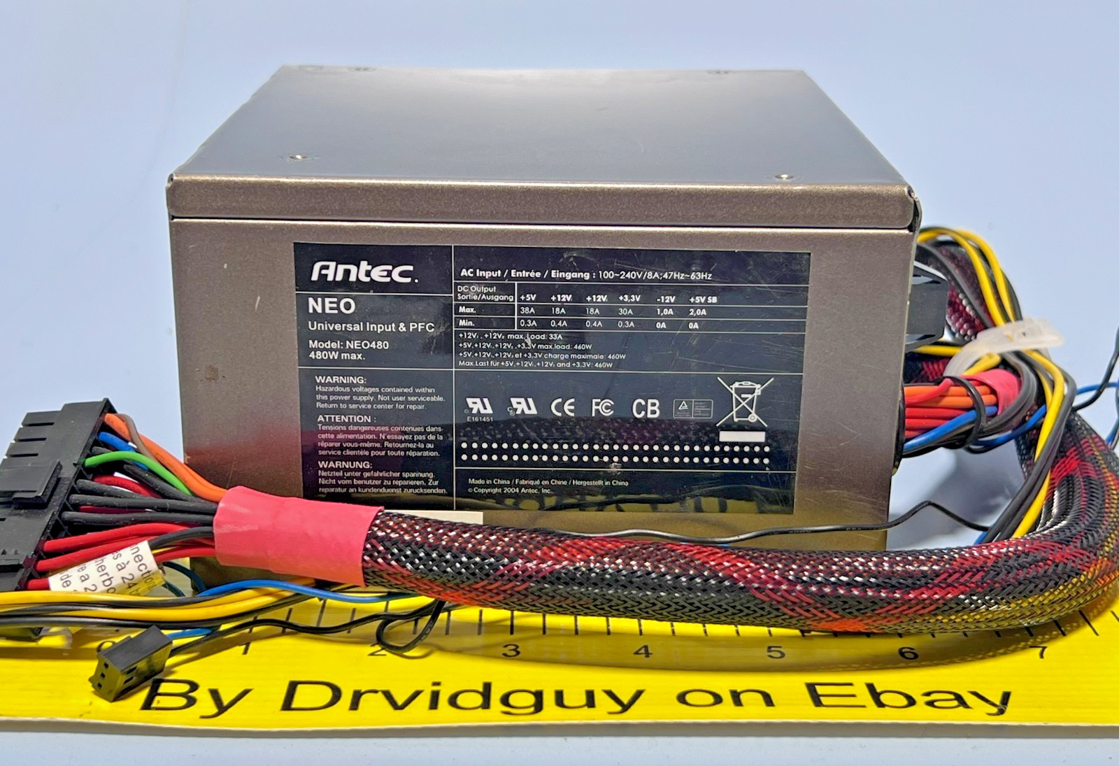 Antec NeoPower NEO480 480W ATX Modular Power Supply