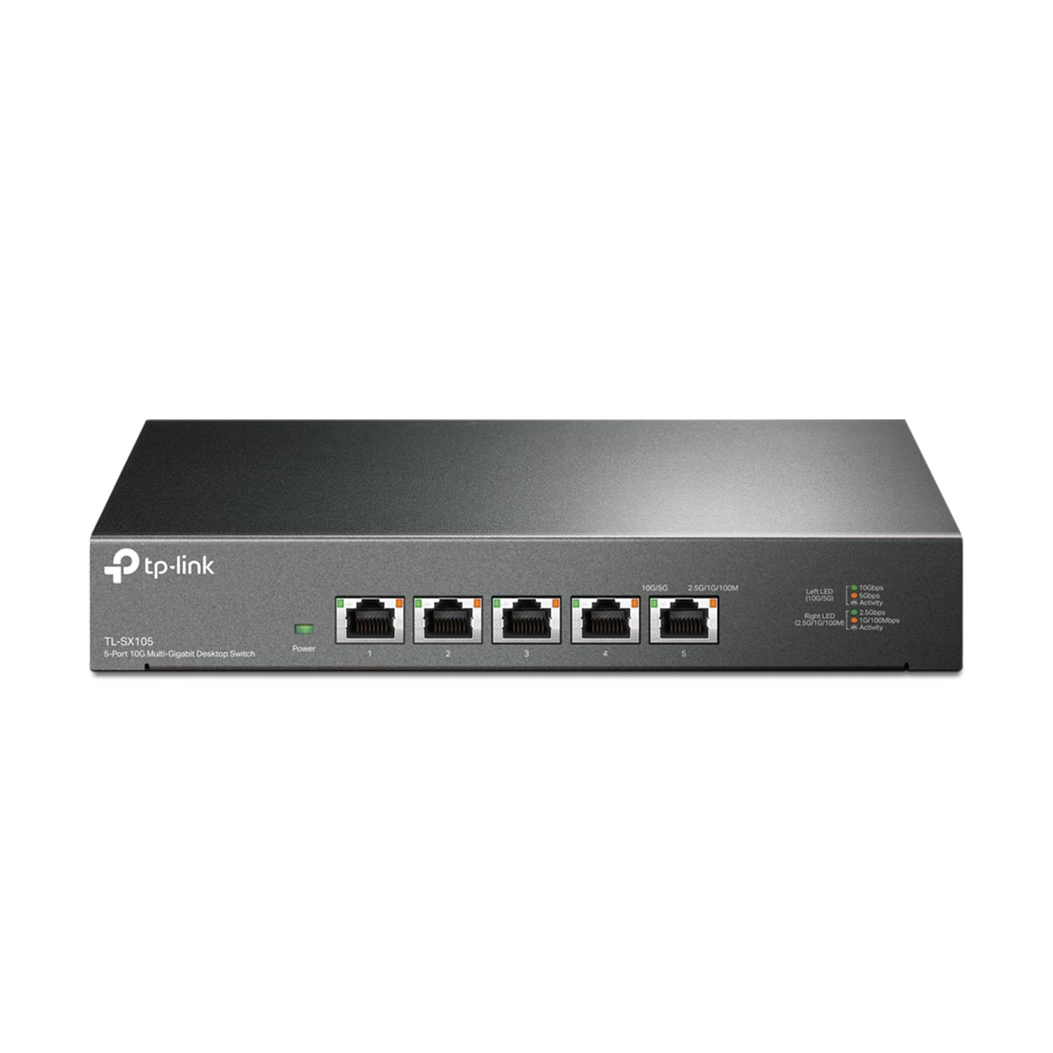 TP-Link TL-SX105 5 Port 10G Multi-Gig Unmanaged Ethernet Network Switch Black