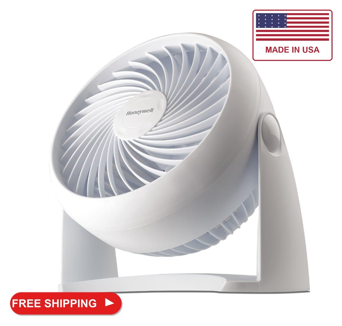 Honeywell TurboForce Air Circulator, Small Tabletop Fan, Quiet Personal Fan for