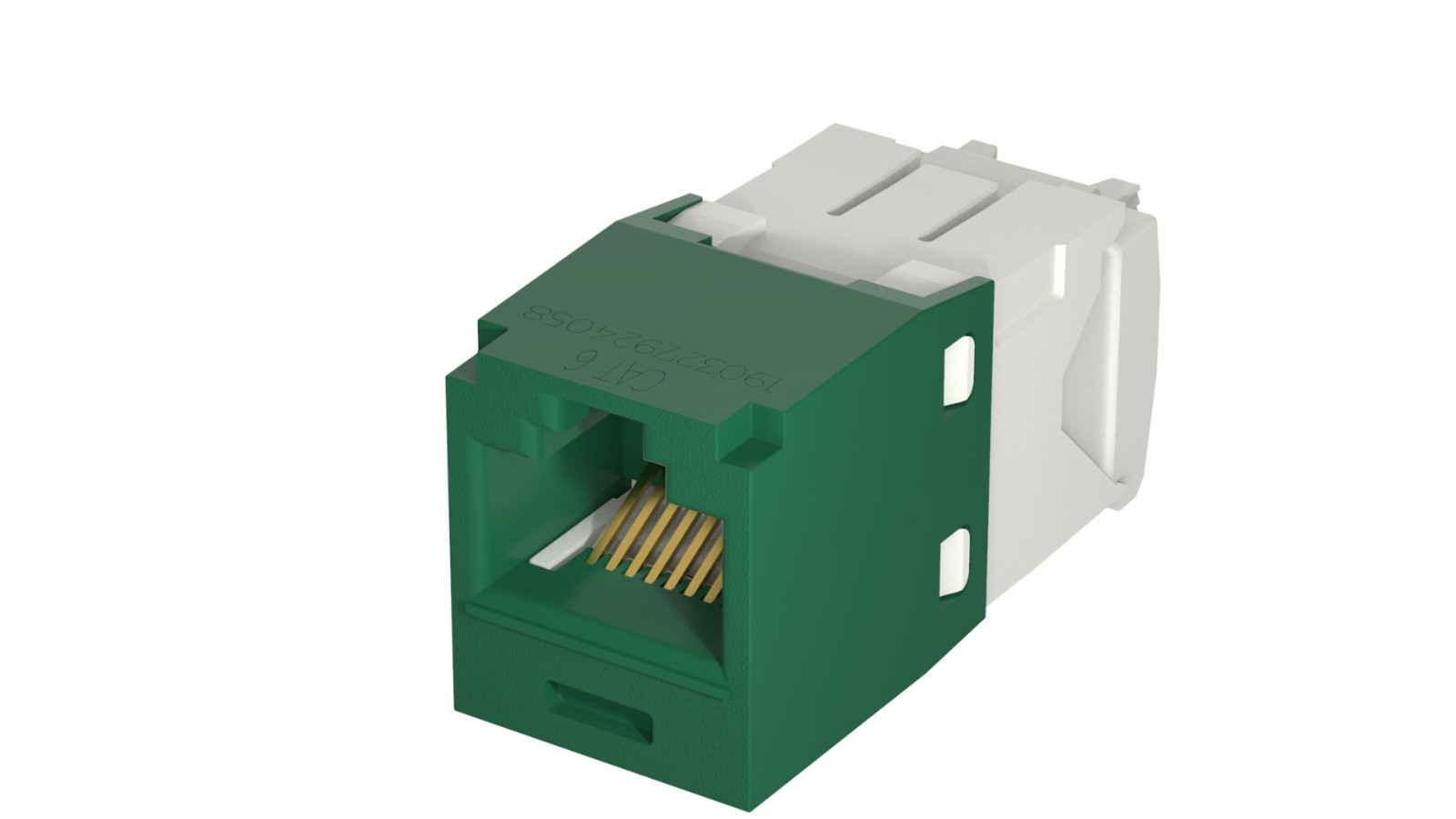 Panduit CJ688TGGR Mini-Com® TX6™ PLUS TG Style UTP Jack Module, Green Qty 24
