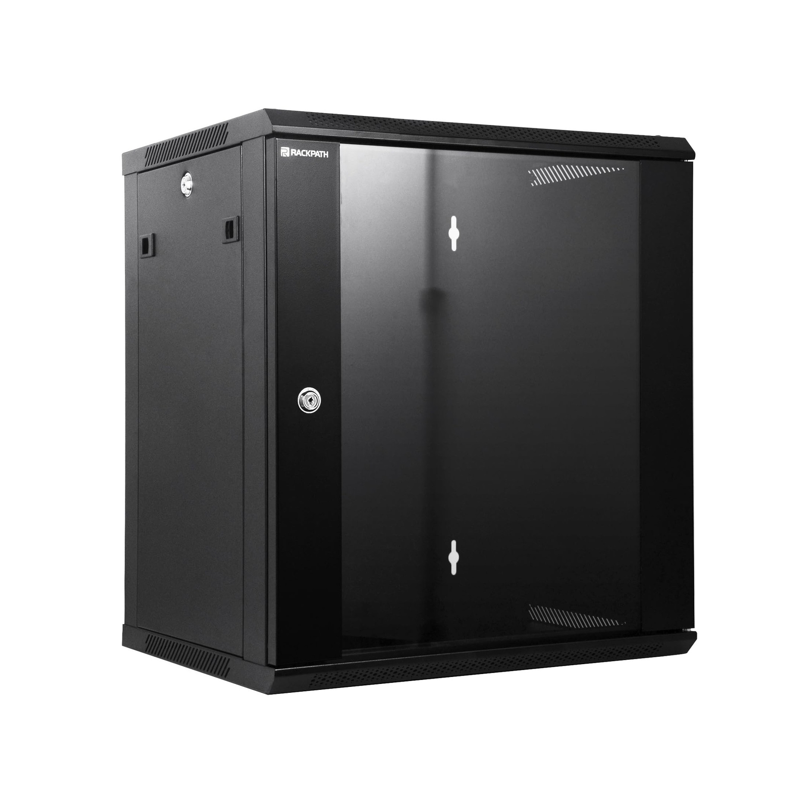 12U Performance Wall Mount Server Cabinet Network Rack Enclosure, Quiet Cooli...