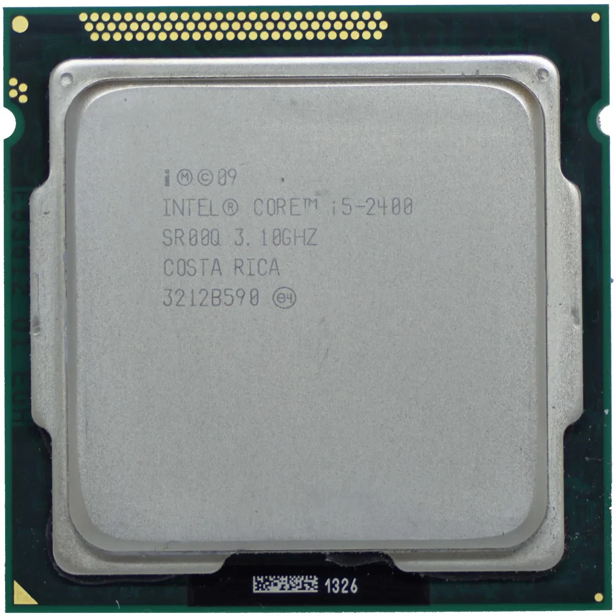 Intel Core i5-2400 Processor (3.1 GHz, 4 Cores, LGA 1155) - SR00Q