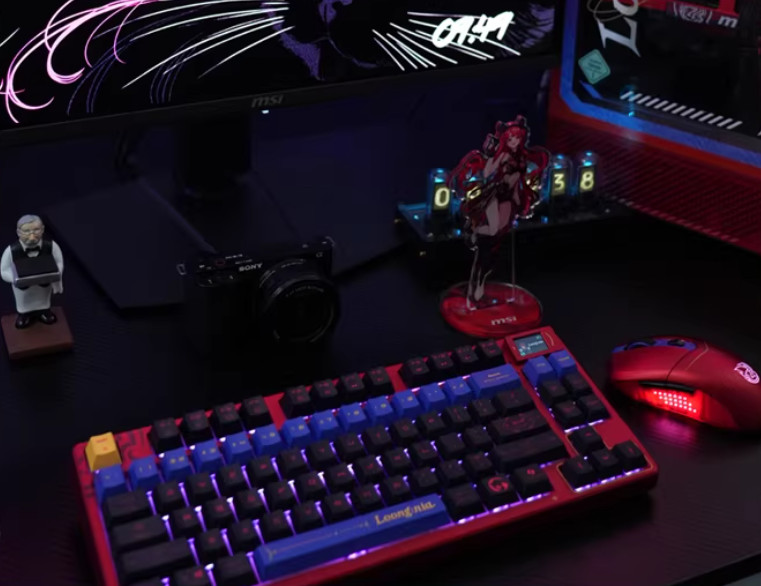 MSI FORGE TKL WIRELESS MLG E Keyboard +VERSA WIRELESS MLG  Mouse