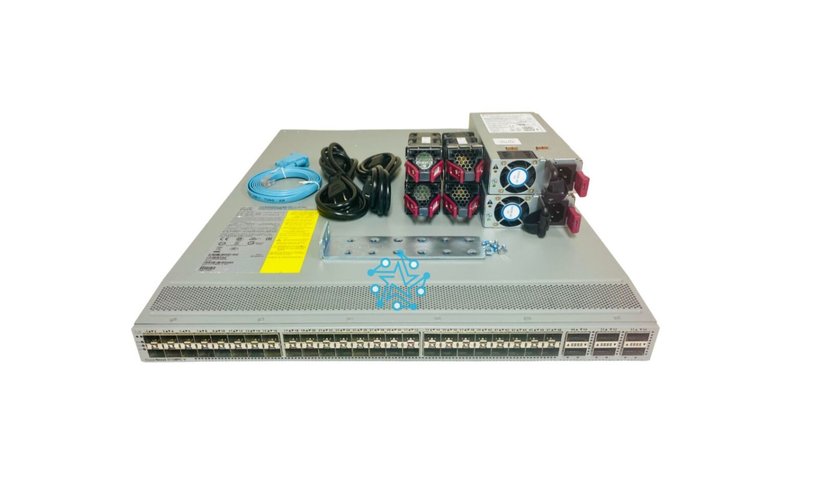 Cisco N3K-C31108PC-V Nexus 31108PC-V, 48 SFP+ and 6 QSFP28 ports Dual AC