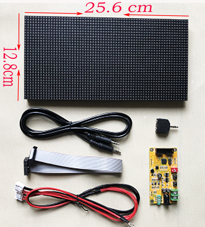 NEW AS128 64 Modes Full RGB Music Spectrum Display Screen Stage LED Rhythm Light