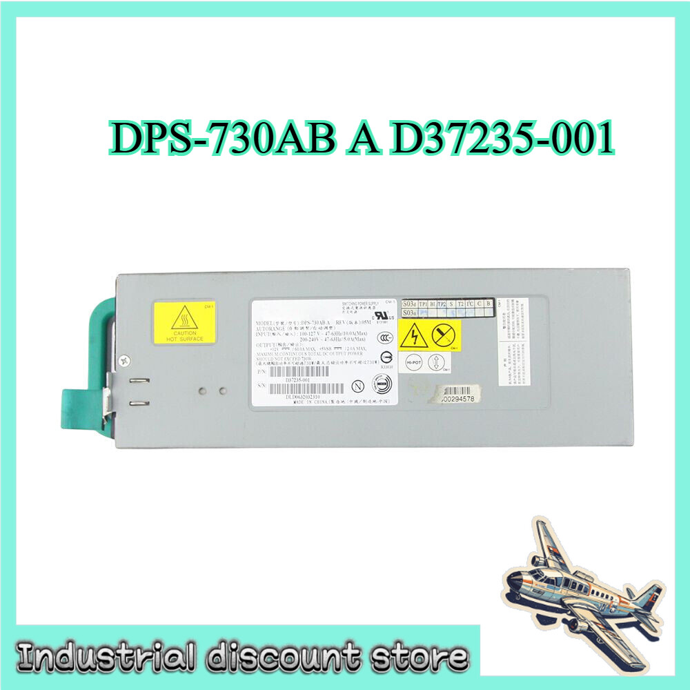 Power Supply For Lenovo R360 Server DPS-730AB A 730W D37235-001 Fast Shipping