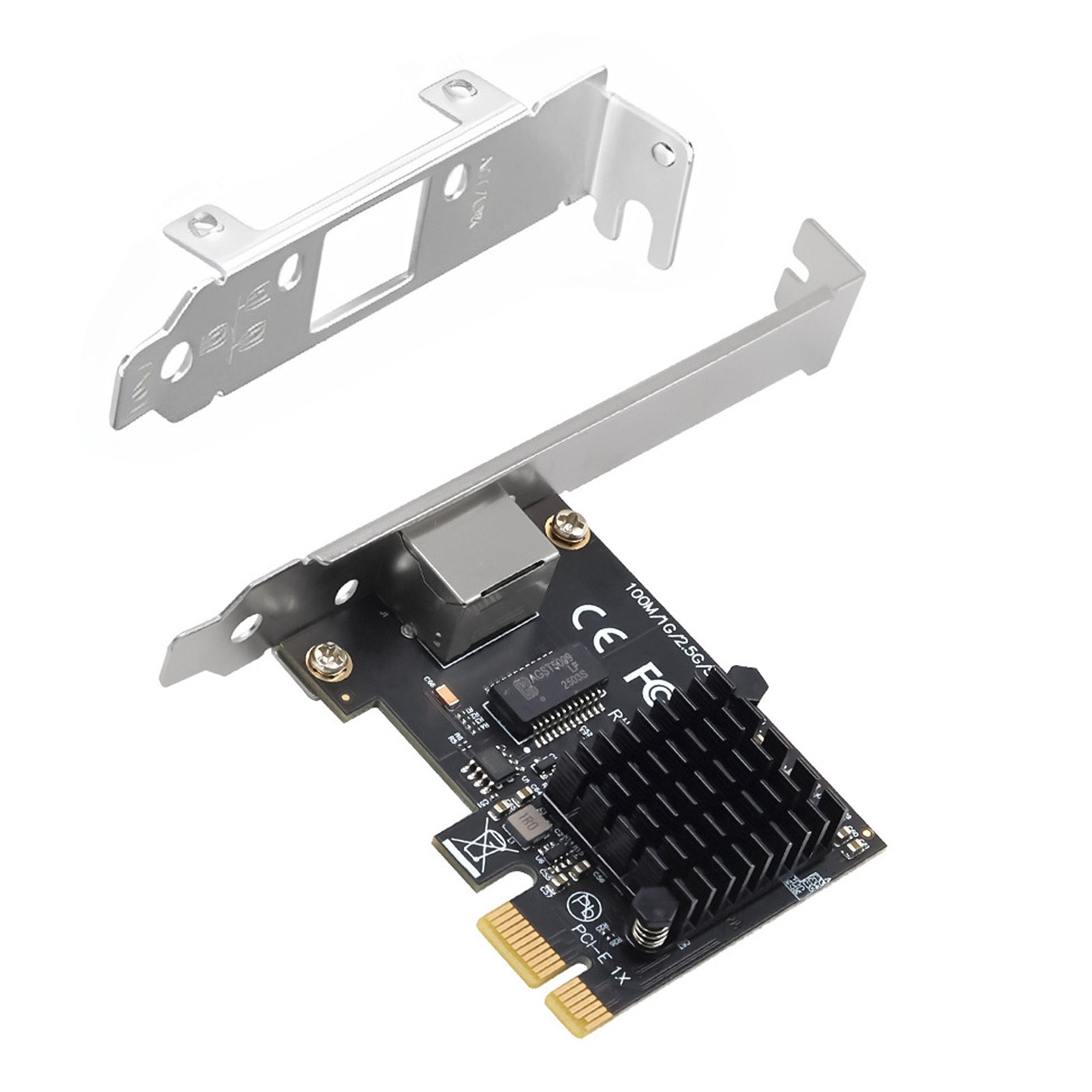 5G PCIe Ethernet Adapter RTL8126 5Gbps RJ45 Network Card Low Profile Bracket