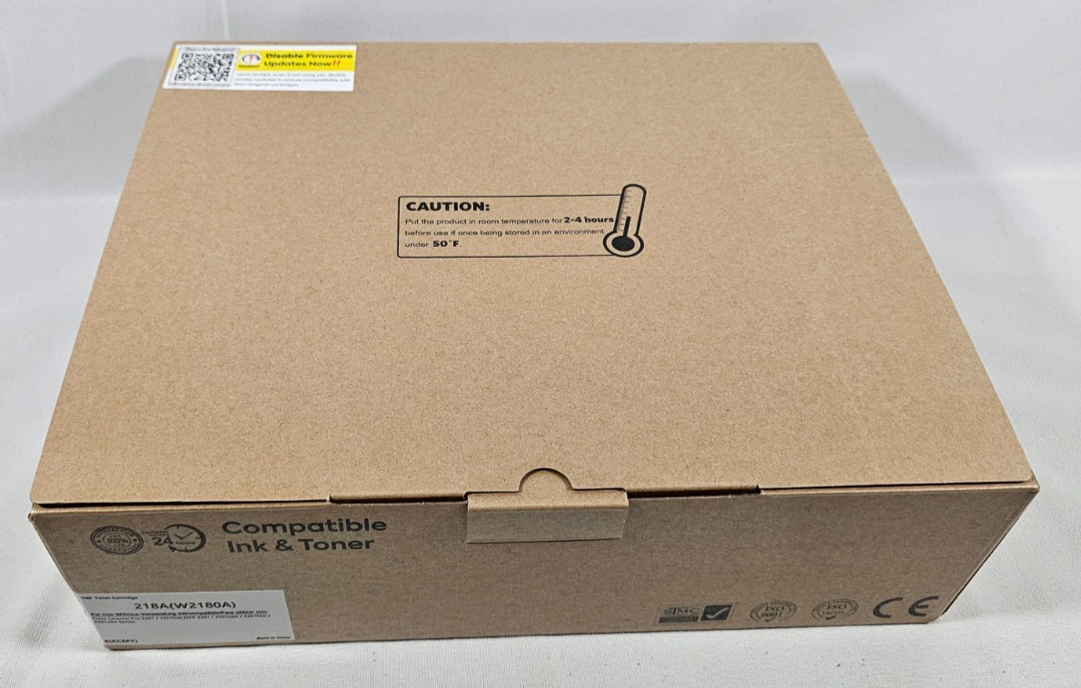 For HP 218A W2180A 218X 4x Toner Cartridge Black Cyan Magenta Yellow MFP 3201