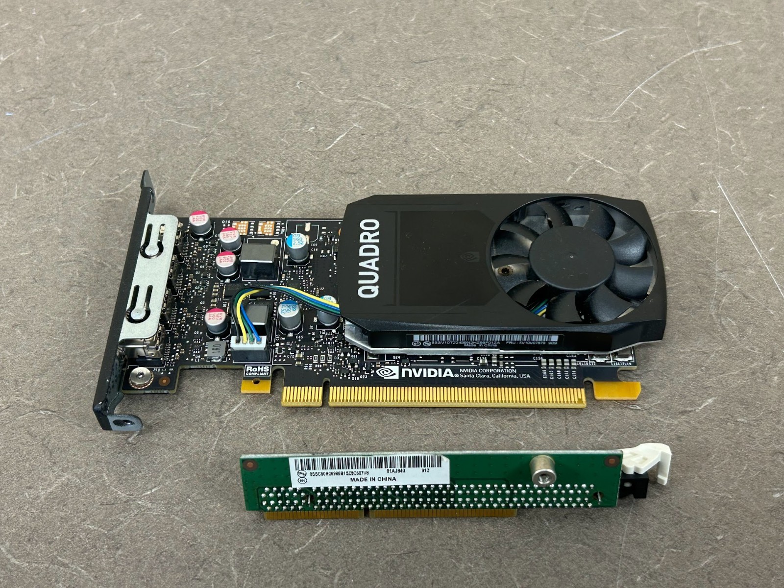 PCIE16 Expansion Riser Card 01AJ940 + Quadro P620 For ThinkStation P330 Tiny #95