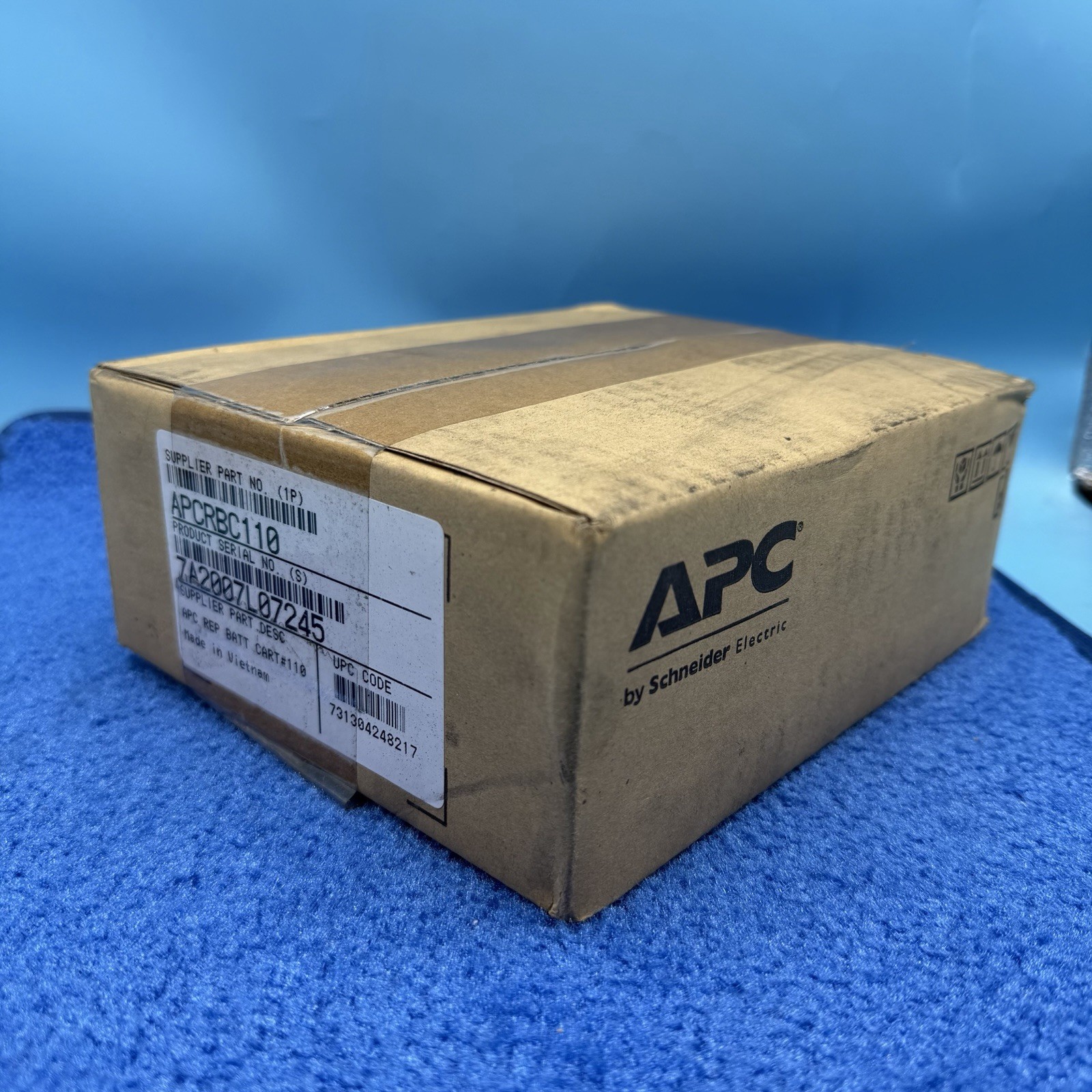 APC Replacement Battery Cartridge VRLA battery 7Ah 12VDC Lead APCRBC110