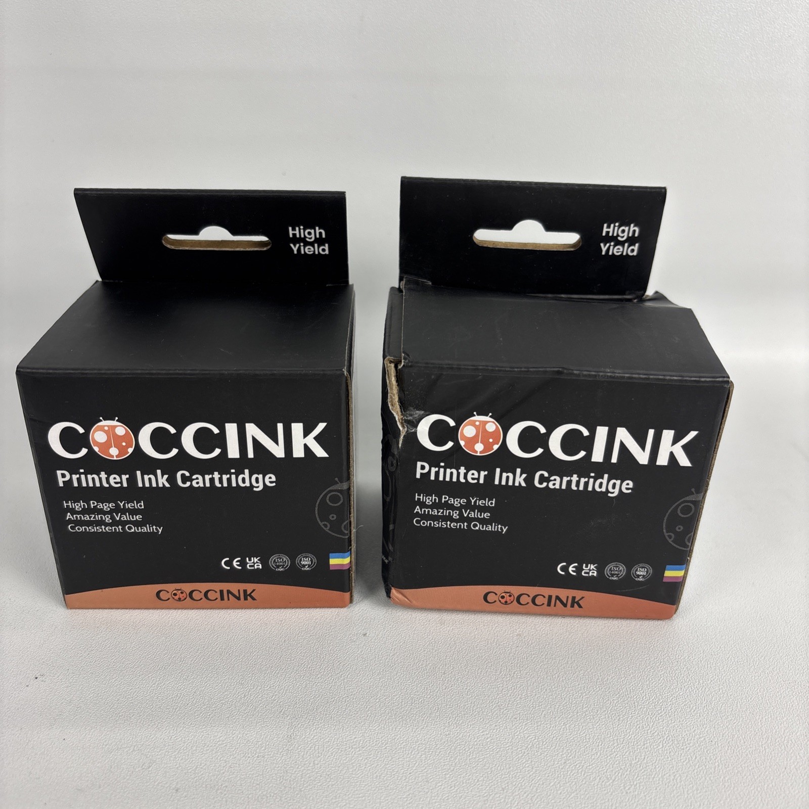 COCCINK 241XL High Yield Printer Ink Cart – Tri Color Expires 9-30-27 LOT OF 2 