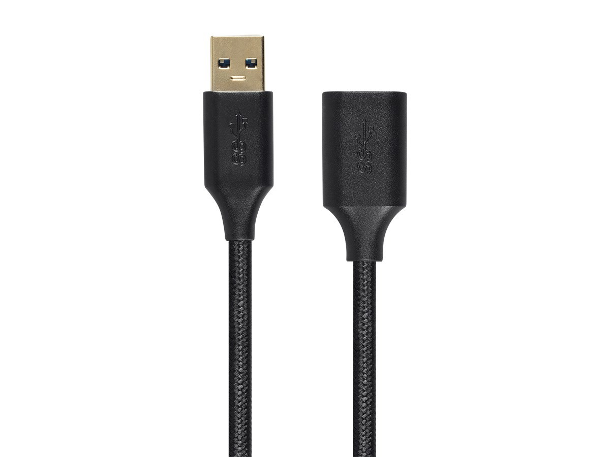 Monoprice USB 3.0 A Male to A Female Premium Extension Cable  10ft