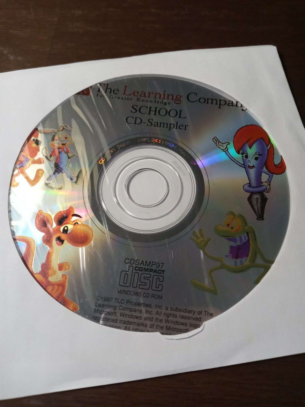 The Learning Company School Cd Sampler