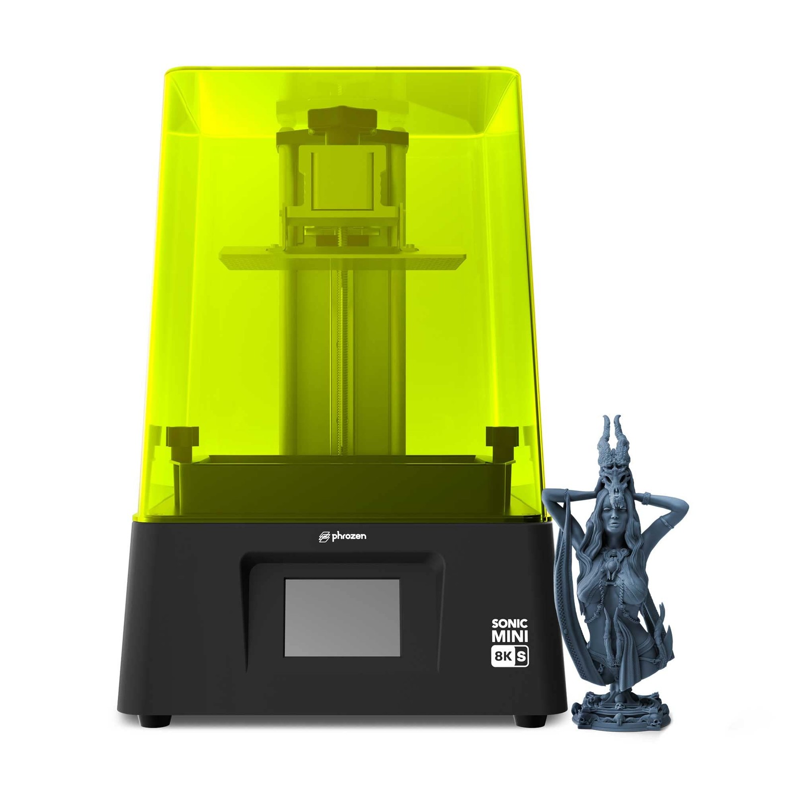 phrozen Sonic Mini 8K S LCD Resin 3D Printer, 7.1" Monochrome LCD, Tabletop 3...